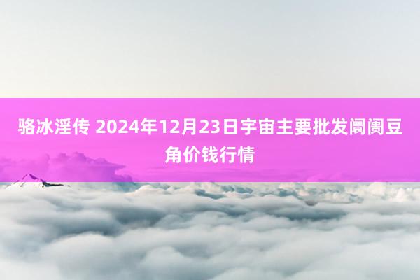 骆冰淫传 2024年12月23日宇宙主要批发阛阓豆角价钱行情